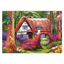 Charger l'image dans la galerie, Cottage - diamant rond complet - 40x30cm