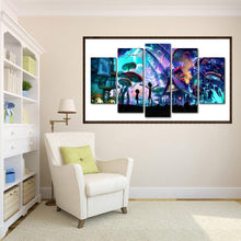 Charger l'image dans la galerie, Monde sous-marin 5 - photos - diamant rond complet - 95x45cm