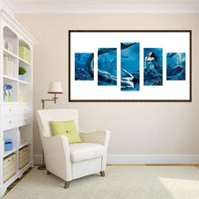 Charger l'image dans la galerie, 5pcs/set mermaid - peinture complète en diamant - 95x45cm