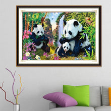 Charger l'image dans la galerie, Panda mignon - peinture complète de diamant - 40x30cm