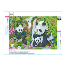 Charger l'image dans la galerie, Panda mignon - peinture complète de diamant - 40x30cm