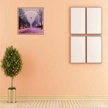 Charger l'image dans la galerie, Roue romantique de ferris - diamant rond complet - 30x30cm