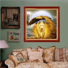 Charger l'image dans la galerie, Aigle de loup - peinture complète de diamant - 30x30cm