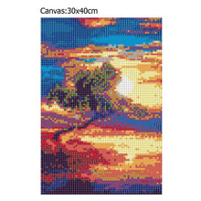 Charger l'image dans la galerie, Vieil arbre - diamant rond complet - 30x40cm