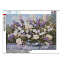 Charger l'image dans la galerie, Pot de fleurs - diamant rond complet - 40x30cm