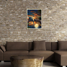 Charger l'image dans la galerie, Éléphant de lac - peinture complète de diamant - 40x30cm