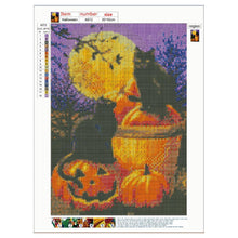 Charger l'image dans la galerie, Halloween ?aiguille - diamant rond complet - 40x30cm
