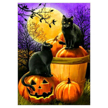 Charger l'image dans la galerie, Halloween ?aiguille - diamant rond complet - 40x30cm