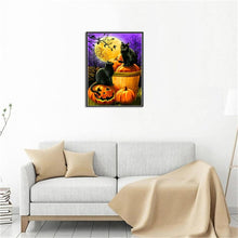 Charger l'image dans la galerie, Halloween ?aiguille - diamant rond complet - 40x30cm