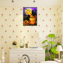 Charger l'image dans la galerie, Halloween ?aiguille - diamant rond complet - 40x30cm