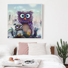 Charger l'image dans la galerie, Oiseaux - peinture en diamant complet - 30x30cm