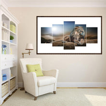 Charger l'image dans la galerie, Lion 5 - photos - diamant rond complet - 95x45cm