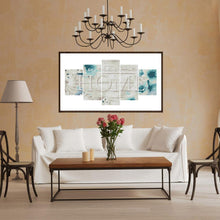 Charger l'image dans la galerie, 5pcs/set home - peinture en diamant ronde - 95x45cm