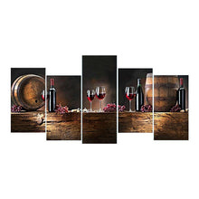 Charger l'image dans la galerie, Vin rouge 5 - photos - diamant rond complet - 95x45cm