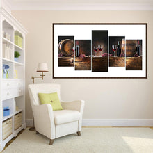 Charger l'image dans la galerie, Vin rouge 5 - photos - diamant rond complet - 95x45cm