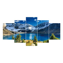 Charger l'image dans la galerie, 5pcs/set ciel bleu de mer - peinture complète de diamant - 95x45cm