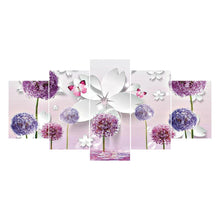 Charger l'image dans la galerie, 5pcs/set pissenlit - peinture complète en diamant - 95x45cm
