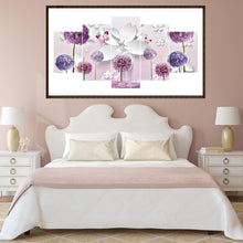 Charger l'image dans la galerie, 5pcs/set pissenlit - peinture complète en diamant - 95x45cm