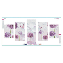 Charger l'image dans la galerie, 5pcs/set pissenlit - peinture complète en diamant - 95x45cm
