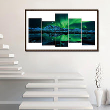 Charger l'image dans la galerie, 5pcs montagne - diamant rond complet - 95x45cm