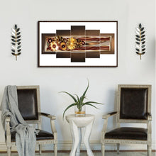 Charger l'image dans la galerie, 5pcs/set flower - peinture en diamant ronde - 95x45cm