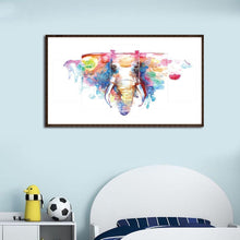 Charger l'image dans la galerie, 5pcs/set elephant - peinture complète en diamant - 95x45cm