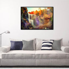 Charger l'image dans la galerie, Cascade - peinture en diamant complet - 40x30cm