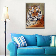 Charger l'image dans la galerie, Tiger - peinture en diamant complet - 40x50cm