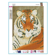 Charger l'image dans la galerie, Tiger - peinture en diamant complet - 40x50cm