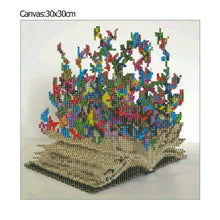 Charger l'image dans la galerie, Livre - peinture diamant pleine - 30x30cm