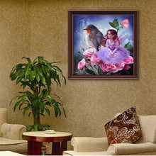 Charger l'image dans la galerie, Fille - diamant rond complet - 35x35cm