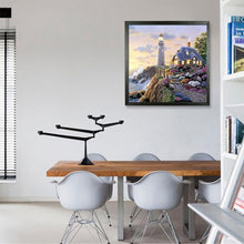 Charger l'image dans la galerie, Lumière - diamant rond complet - 35x35cm