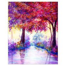 Charger l'image dans la galerie, Paysage - diamant rond complet - 25x30cm