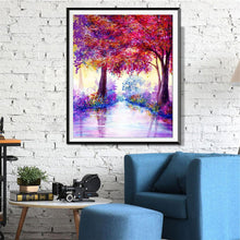 Charger l'image dans la galerie, Paysage - diamant rond complet - 25x30cm