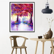 Charger l'image dans la galerie, Paysage - diamant rond complet - 25x30cm