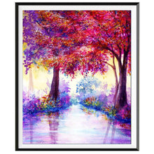 Charger l'image dans la galerie, Paysage - diamant rond complet - 25x30cm