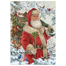 Charger l'image dans la galerie, Noël - diamant rond complet - 30x40cm