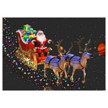 Charger l'image dans la galerie, Noël - diamant rond complet - 30x40cm