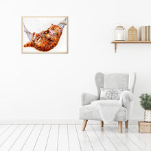 Charger l'image dans la galerie, Facile chat - diamant rond complet -