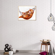 Charger l'image dans la galerie, Facile chat - diamant rond complet -