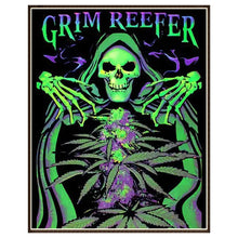 Charger l'image dans la galerie, Crâne effrayant - diamant rond complet - 25x30cm