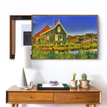 Charger l'image dans la galerie, Campagne - peinture diamant pleine - 40x30cm