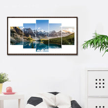 Charger l'image dans la galerie, 5pcs/paysage d’ensemble - peinture complète de diamant - 95x45cm