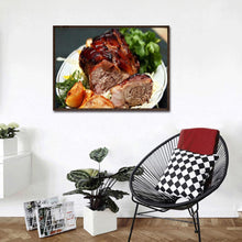 Charger l'image dans la galerie, Nourriture délicieuse - diamant rond complet - 40x30cm