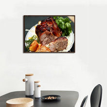 Charger l'image dans la galerie, Nourriture délicieuse - diamant rond complet - 40x30cm