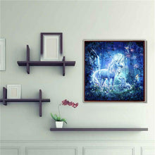 Charger l'image dans la galerie, Cheval de nouveauté - diamant rond complet - 30x30cm