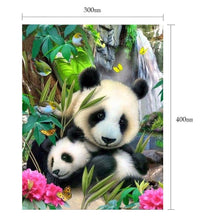 Charger l'image dans la galerie, Panda - peinture en diamant complet - 40x30cm