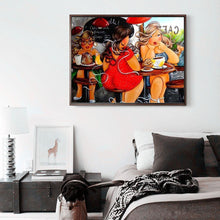 Charger l'image dans la galerie, Manger des femmes - peinture en diamant complet - 40x30cm