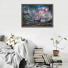 Charger l'image dans la galerie, Nuit romantique - diamant rond complet - 40x30cm