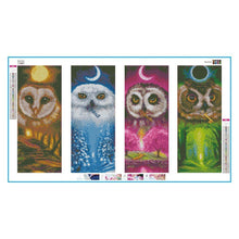 Charger l'image dans la galerie, 4pcs 4 saisons aigle - diamant rond complet -